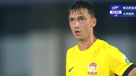 记者：木塔力甫因髋关节受伤离开U22国足，预计缺席接近2周